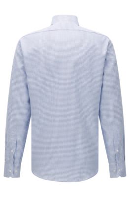 Cotton Dress Shirt, Regular Fit | Gordon&nbsp;, Blue