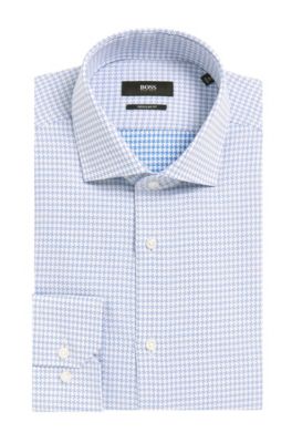 Cotton Dress Shirt, Regular Fit | Gordon&nbsp;, Blue