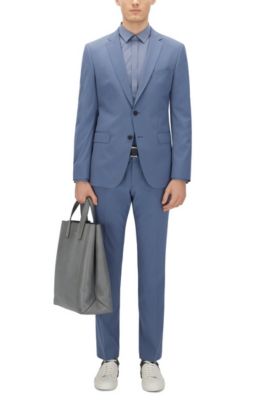 2-Ply Cotton Dress Shirt, Slim Fit | T-Craig&nbsp;, Dark Grey