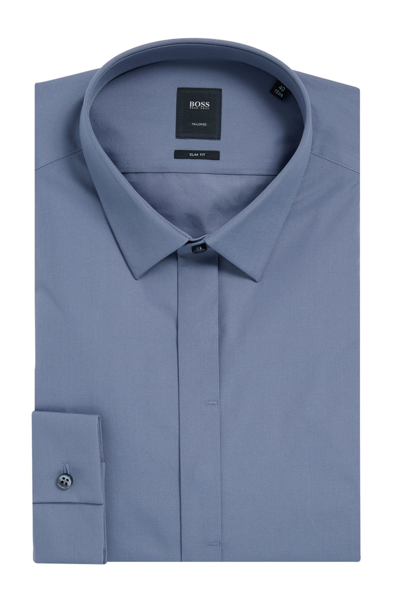 BOSS 2 Ply Cotton Dress Shirt Slim Fit T Craig