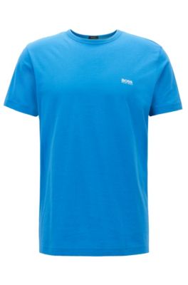 BOSS Regular-fit T-shirt in single jersey Blue