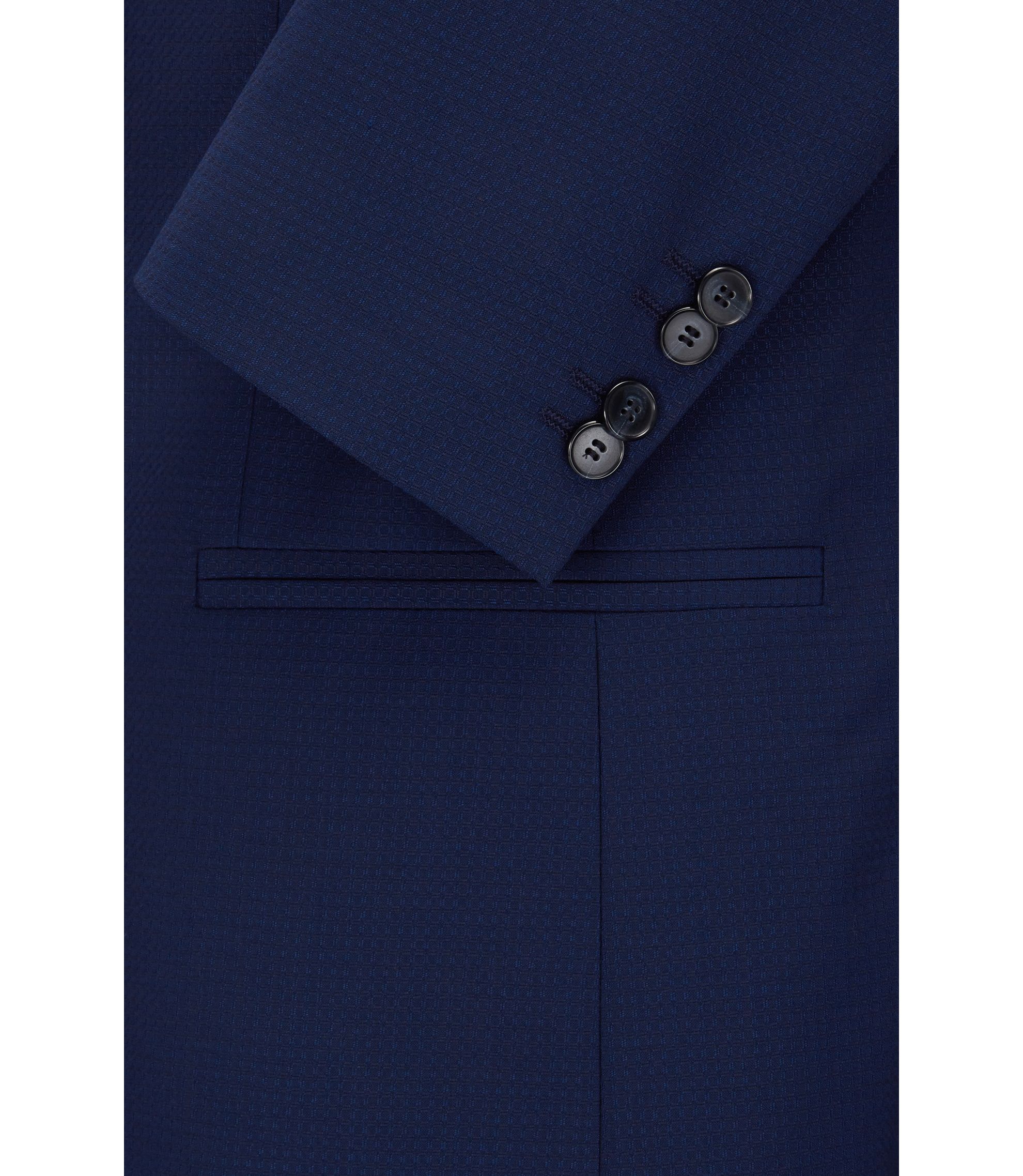 HUGO - Italian Virgin Wool Suit, Slim Fit | Adgin/Hiels - Open Blue
