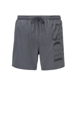 grey hugo boss swim shorts