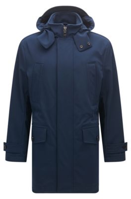 BOSS - Nylon Softshell Parka | Cobalt