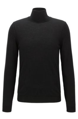 Merino Wool Turtleneck Sweater | Musso N