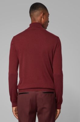 hugo boss turtleneck sweater mens