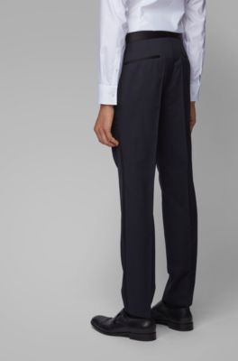 slim fit formal pants