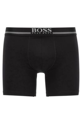 Boxer briefs in four-way-stretch microfiber