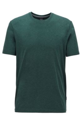 Hugo Boss - Regular Fit T Shirt In Soft Cotton - Light Green