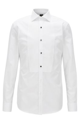 slim tuxedo shirt