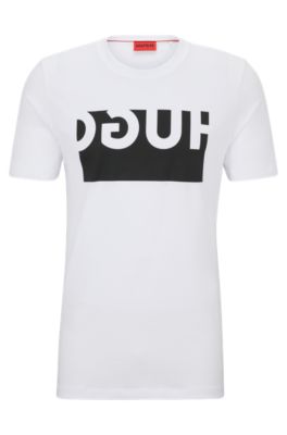 Hugo boss logo t hot sale shirt