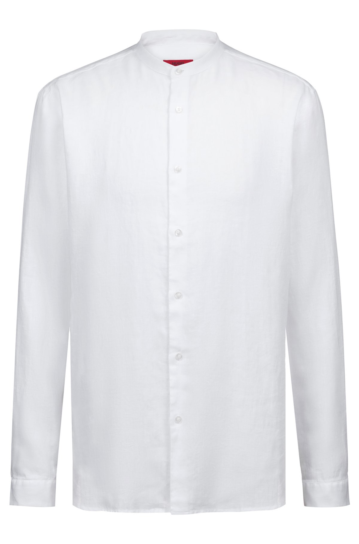 HUGO - Linen Sport Shirt, Regular Fit | Eddison W