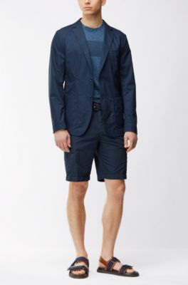 Cargo Short, Regular Fit | Crigan Short Cargo D, Dark Blue