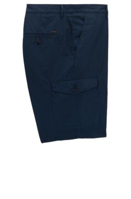 Cargo Short, Regular Fit | Crigan Short Cargo D, Dark Blue