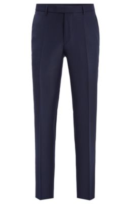 slim fit formal trousers