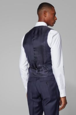hugo boss black waistcoat