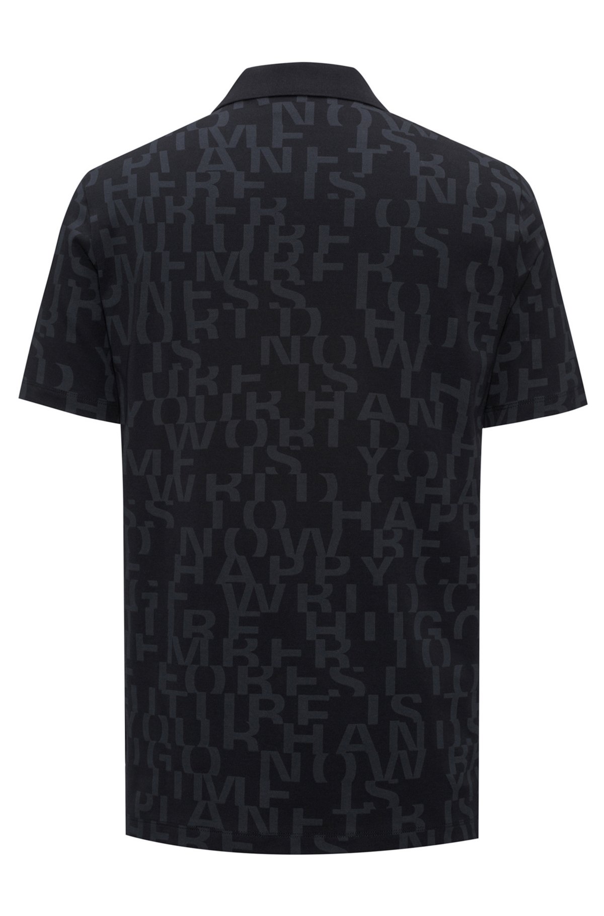 Authentic+Louis+Vuitton+Allover+Logos+Printed+T-shirt+Black+Size+M