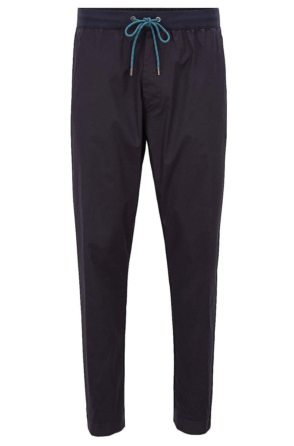 BOSS - Relaxed-fit stretch-cotton chinos with drawstring waist