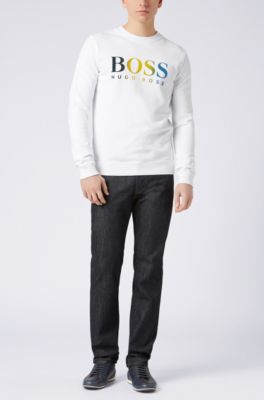 hugo boss french terry sweatshirt