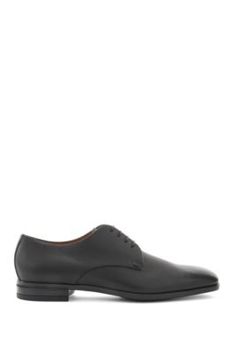 hugo boss leather derby shoes