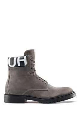 hugo boss lace up boots