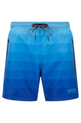 swim shorts with zipper pockets