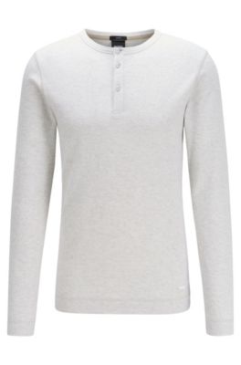 hugo boss henley t shirt