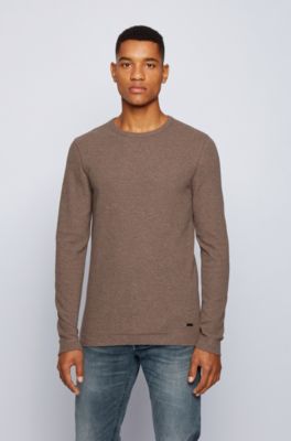 hugo boss men's long sleeve t shirt