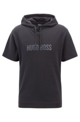 hugo boss short sleeve hoodie