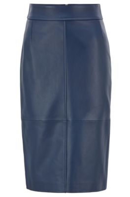 hugo boss denim skirt