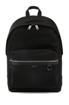 black lightweight backpack