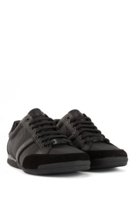 hugo boss hybrid trainers black