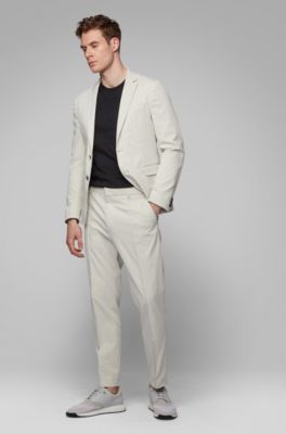black suit t shirt