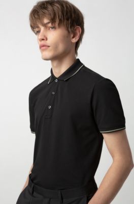 stretch polo shirt