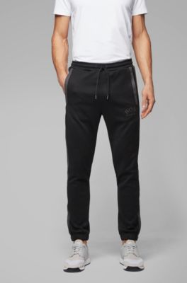 hugo boss track pants grey