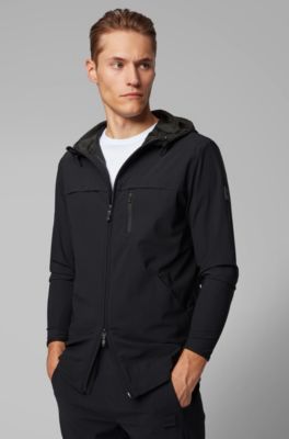 hugo boss zip through sweatshirt