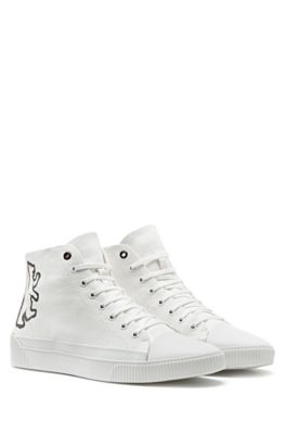 hugo boss canvas shoes