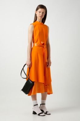 hugo boss midi dress