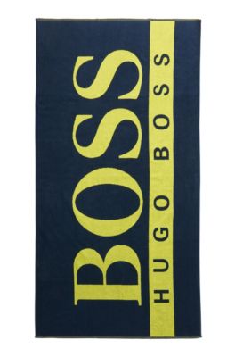 hugo boss beach towel sale