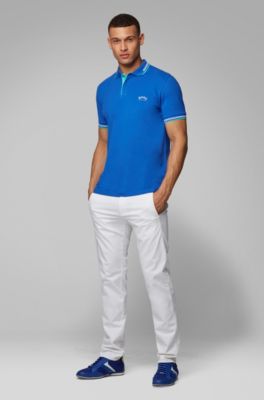 athletic fit polo shirts