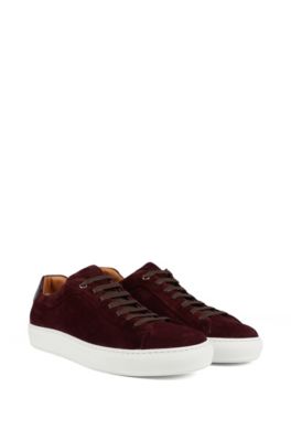 italian suede sneakers