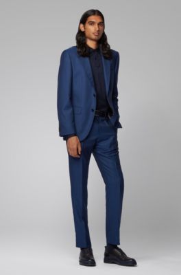 shirt to wear with dark blue suit