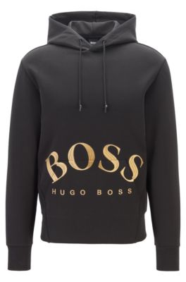 hugo boss black and gold sweatshirt