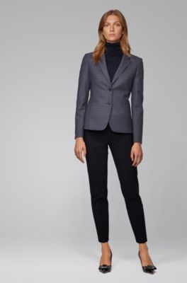 hugo boss female suits