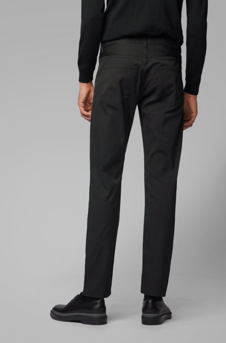 Boss Slim Fit Jeans In Comfort Stretch Woven Denim