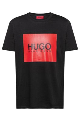 black and red hugo boss t shirt