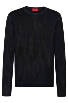 hugo boss camo sweatshirt