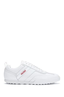 hugo boss white trainers