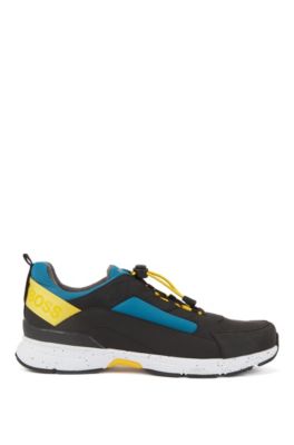 Hugo Boss - Chunky Sneakers With Hybrid Uppers - Turquoise