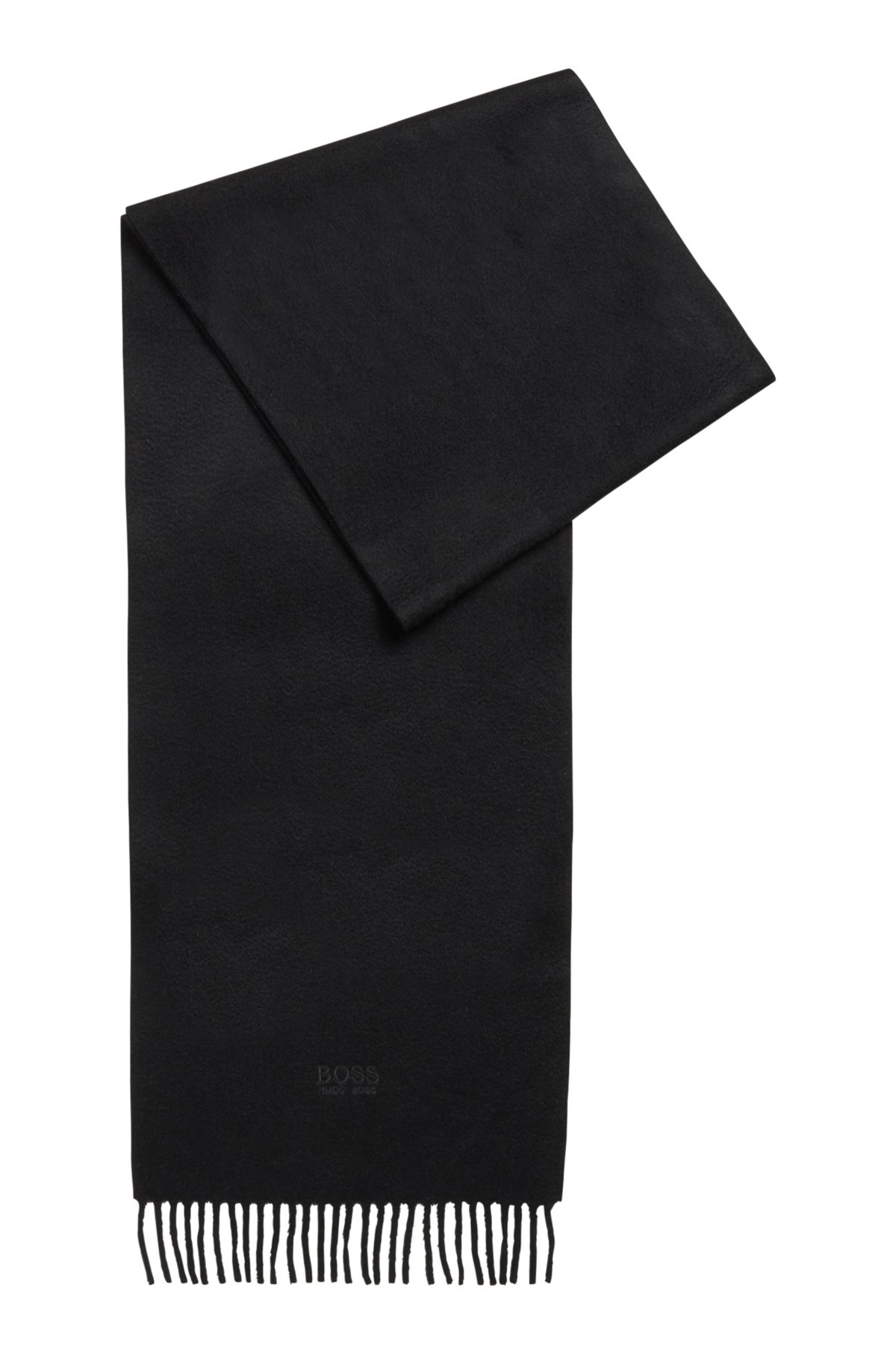 Monogram Scarf - Solid Cashmere Feel